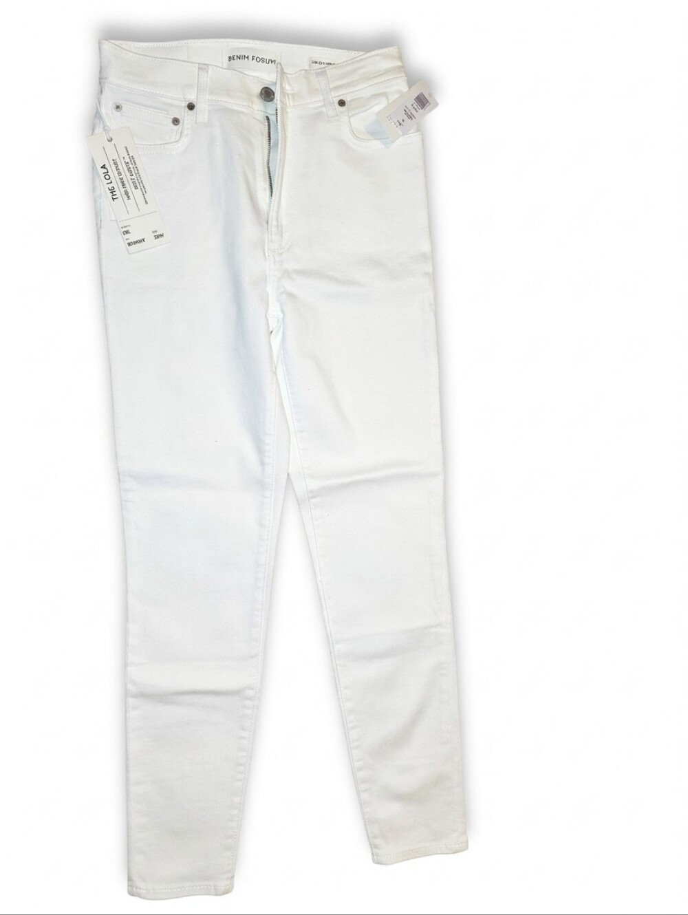 Aritzia Denim Forum White Lola High-Rise Skinny Jeans - Women's
